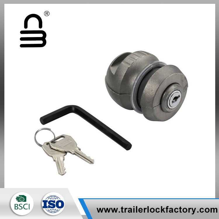 Wybierz Grey Trailer Hitch Ball Lock, wybierz Spokój, wybierz niezawodność