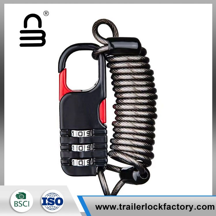 Blokada hełmu z linki stalowej